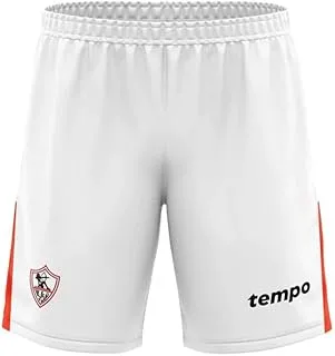 TEMPO unisex-adult Zamalek Home Match Shorts 22/23 - Fan Edition Shorts