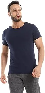 Red Cotton Mens Men Under Shirt Neck Round Undershirt (pack of 1)