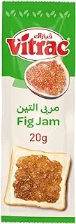 Vitrac fig jam sachets- 20 gm- 24 sachets