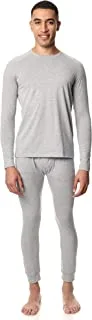 Red Cotton Mens Thermal Underwear Base Layer Set