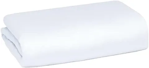 Komkom fitted bed sheet - white