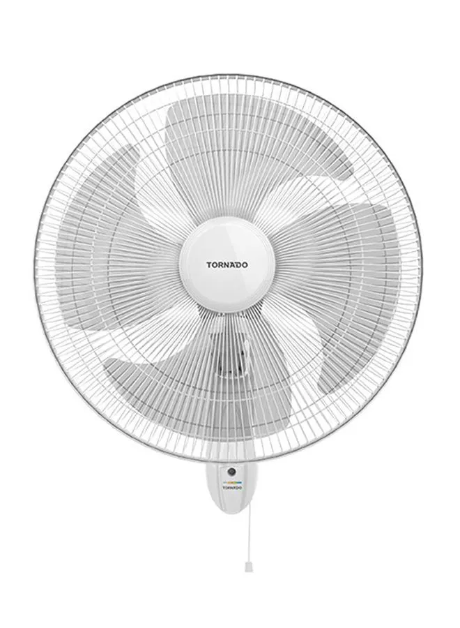 TORNADO Wall Fan 18 Inch, 4 Blades 2200 W TWF-18W White