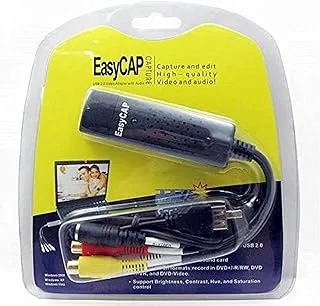 Easycap adapter for transferring videos from cameras and computers