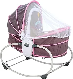 feng yuan 5 * 1 rocker bassinet 36m+ remote -charger-timing function-music-light tips and electric swing chair