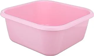 HeroPlast pink large square bowl