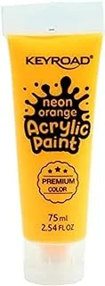 Keyroad acrylic paint 75 ml neon orange kr972215