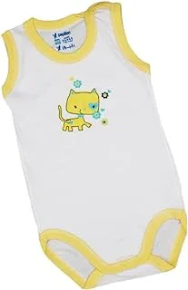 Papilon Girls 1126 Base Layer Underwear, Yellow, 0-3Month