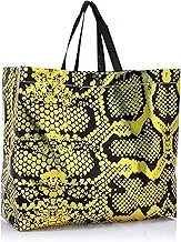 Zpac Printed reusable shopping bag - golden color