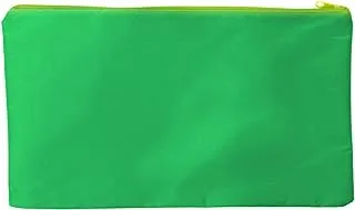 Belal A4 Fabric File With Zipper - Green