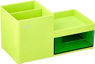 Deli office supplies desk organizer z25150 green