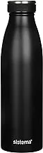 Sistema stainless bottle Hydrate 750 ml - Black