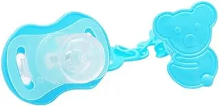 La Frutta pacifier with Holder and cover - Round teat- Small (0-6 Months)