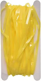 Generic Foil fringe curtain for party decoration and birthday - yellow