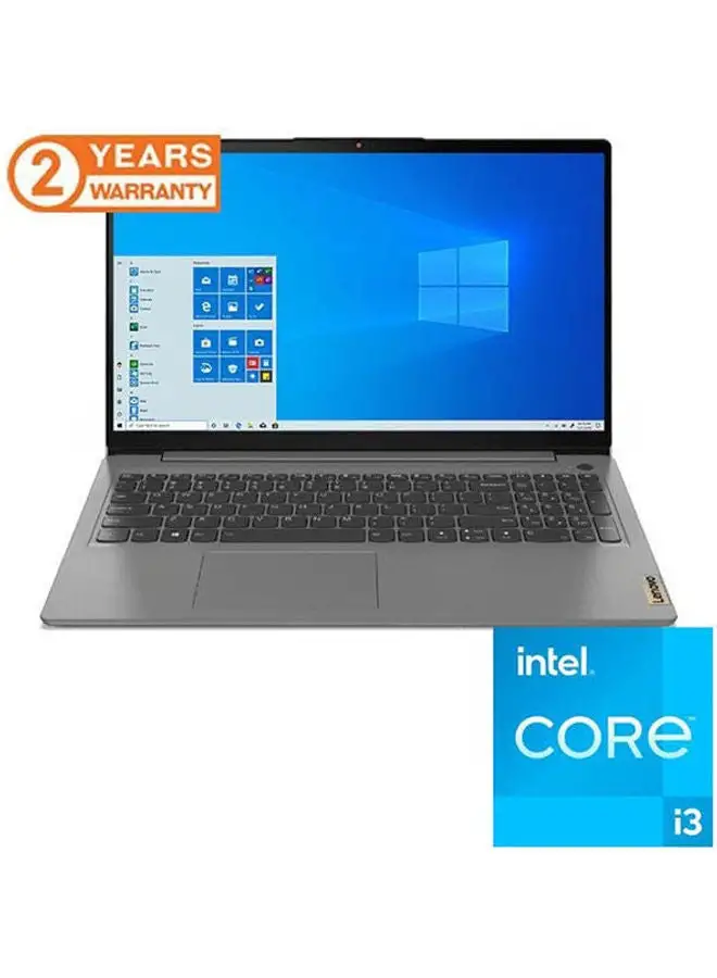Lenovo Ideapad 3 15ITL6  Laptop Notebook With 15.6 Inch Display Core i3-1115G4 Processor 4GB Ram 1TB HDD Intel UHD Graphics English/Arabic Grey
