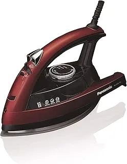 Panasonic steam iron 1850-2200 w,red - ni-jw670