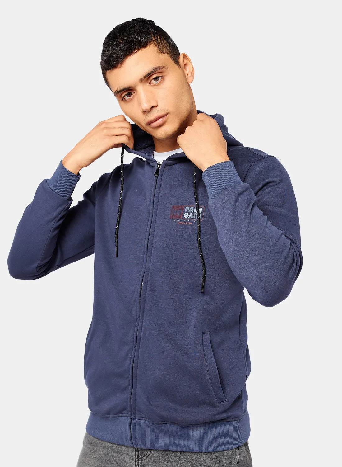 TOWN TEAM Zip Through Hoodie