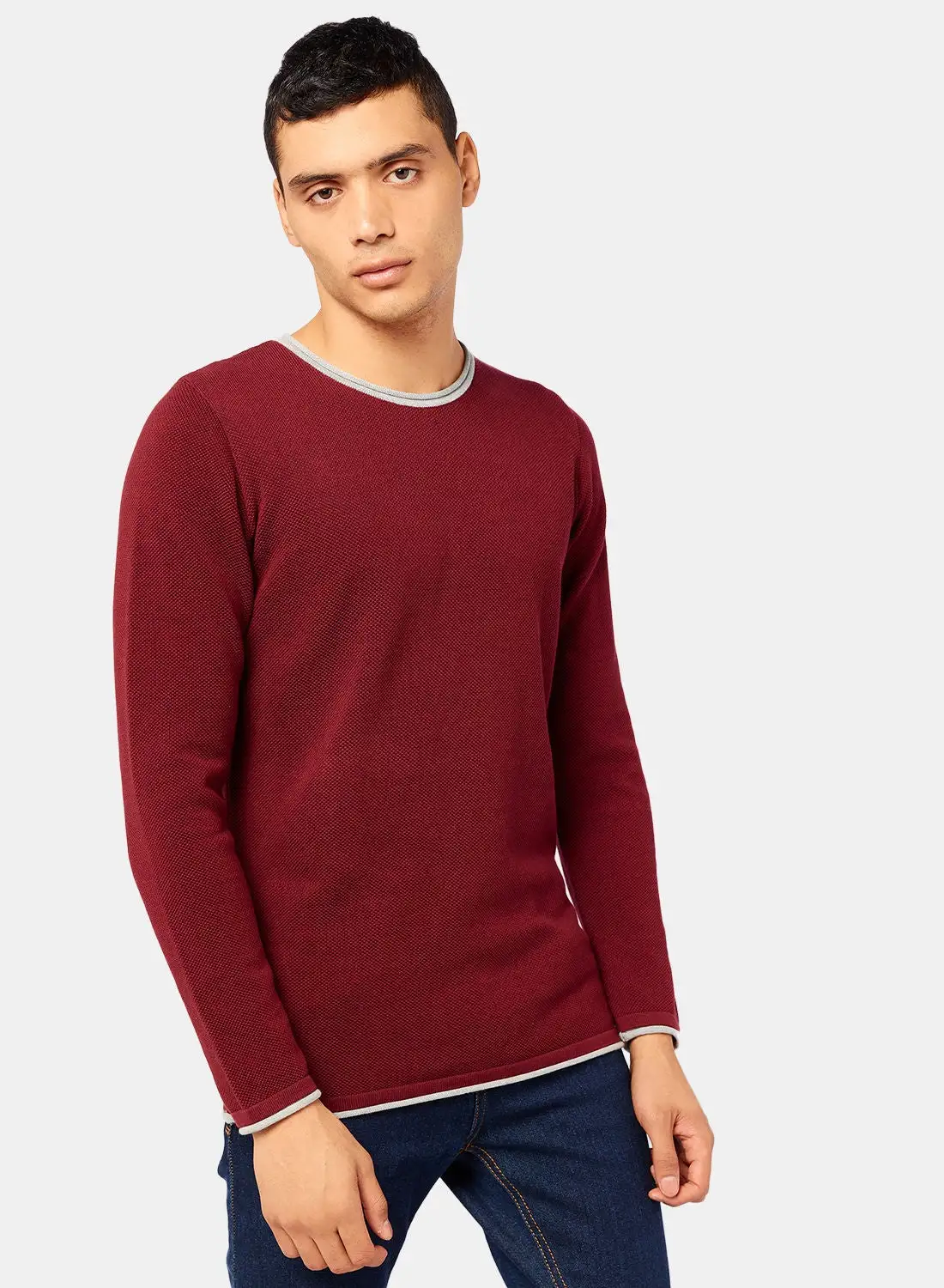 TOWN TEAM Basic Knitted Pullover