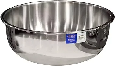 Aboud 18/10 stainless steel mixer bowl 40 cm - silver