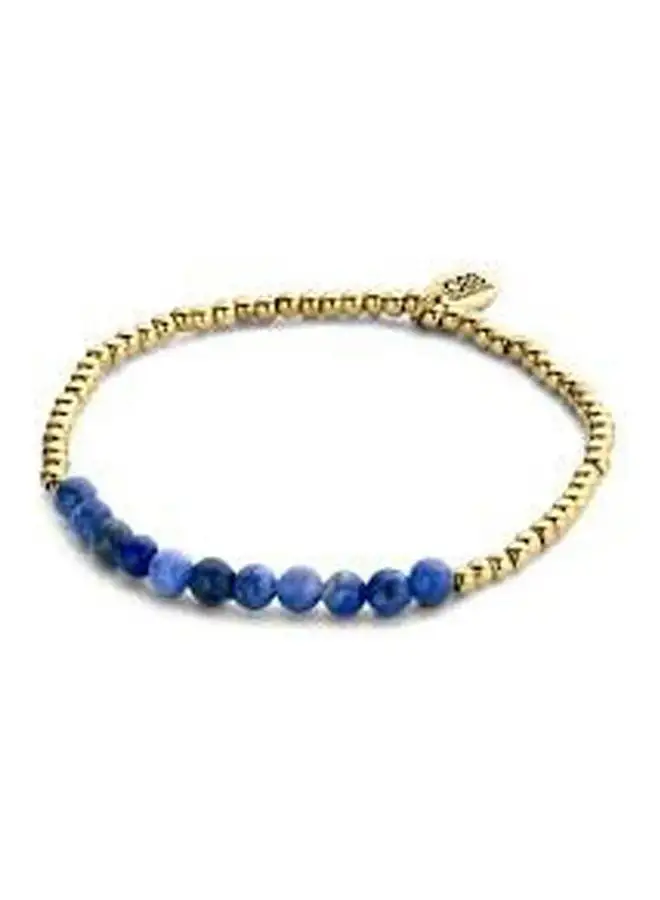 CO88 Bracelet With Sodalite Beads  And Beads