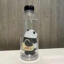 Plastic kungfu panda bottle (transparent, 1000ml)