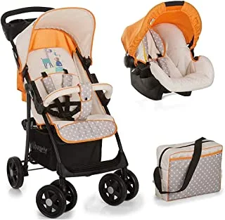 Hauck Shopper Shop'n Drive with Mamma Bag, Travel System, 0M+ to 25 kg - Animals