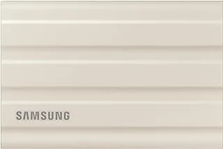 Samsung T7 Shield 2TB USB 3.2 Gen 2 (10Gbps), IP65 Rated, Speeds Upto 1050 MB/s, External Solid State Drive (Portable SSD) Beige (MU-PE2T0K)