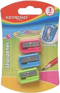 KR971747 KEYROAD Sharpener 3 Pieces / Easy Green Card Model- 3 pieces -multicolor