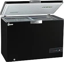 Chest Freezer Stainless Interior 330 l ES390-L Black