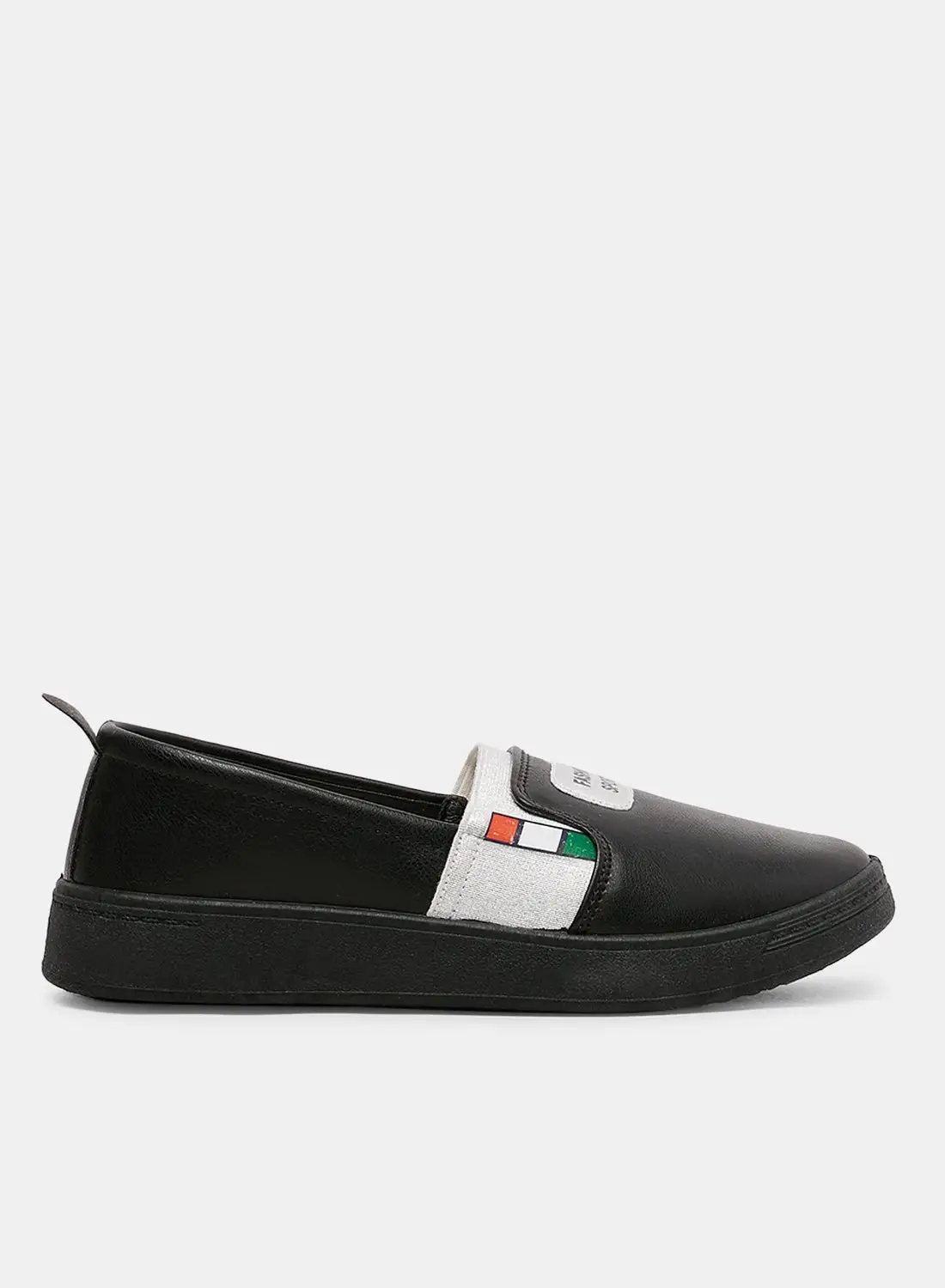 GRINTA Faux Leather Slip-Ons