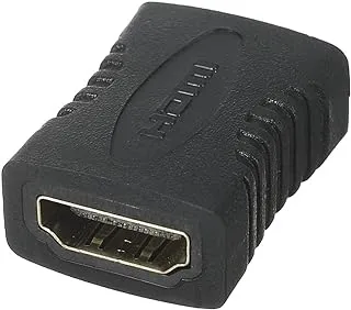 Female to female hdmi to hdmi converter adapter - black