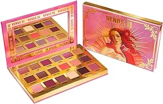 Lime Crime Venus XL Eyeshadow Palette, 18 Highly Pigmented Matte and Metallic Eyeshadows