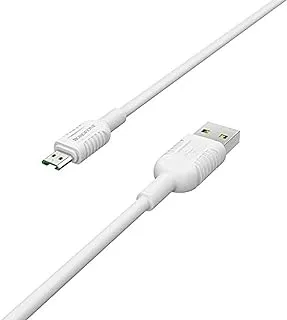 BOROFONE BX33 Micro 4A Billow flash charging data cable - White