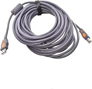 Cable usb printer 10m - gray