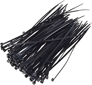 Other Plastic Drawstring Bag 100 Pieces- 20cm - Black