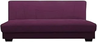 Aldora tango three seater sofa bed - purple