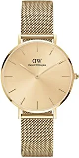 Daniel Wellington Petite Evergold Watch, Gold Mesh Bracelet