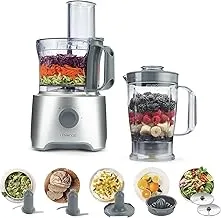 kenwood plastic Full Size Food Processor, 800 Watts, Sliver, FDP304SI