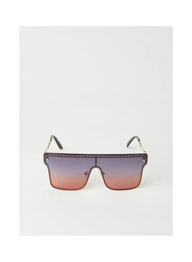 Generic Women's Oversized Sunglasses 6398W2