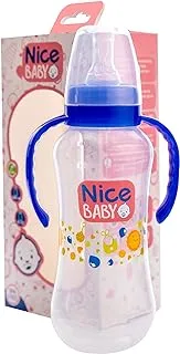 Nice Baby Feeding Bottle With Hand 280ml Blue