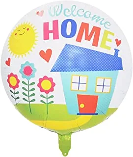 Generic Foil Helium Balloon With Welcome Home Design For Party Decoration 45 * 45 CM - Multi Color