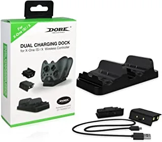 DOBE DUAL - CONTROLLER CHARGING DOCK - FOR XBOX - ONE S/X WIRELESS CONTROLLER