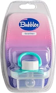 Bubbles pacifier beveled green