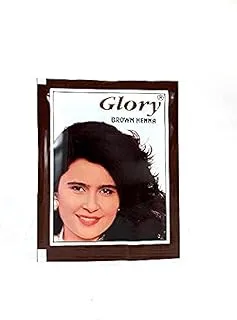 Glory hair henna, 10 gm - brown