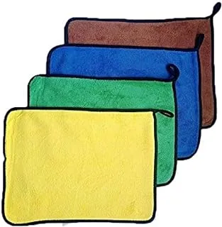 Generic 4Pcs Micro Fiber Towel 30cmx22cm