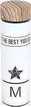 Do the best you can printed thermos flask, 500 ml - white