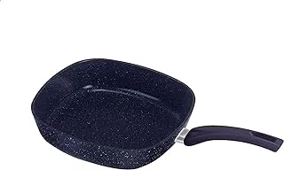 Top Chef Granite Square Frying Pan,Eco product, Size 26 - Black