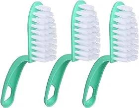 Plastic fish cleaning brush set, 3 piece, multi