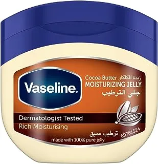 Vaseline® Cocoa Butter Healing Jelly Made with triple purified formula for rich moisturization 250G