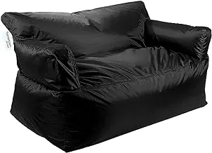 Hometown sofa pvc bean bag, 83x92 cm - black