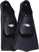 SPURT Silicone Swimming Fins Size 43-44 Black